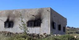 حرق منزل في نابلس