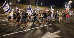 مسيرة أعلام إسرائيلية ليلية