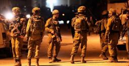 جيش الاحتلال خلال اقتحامات ليلية في الضفة الغربية.jpg