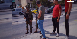 جنود الاحتلال الإسرائيلي لحظة تنفيذ عملية حوارة