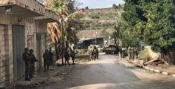 تواجد جيش الاحتلال في قرية برقة.jpg