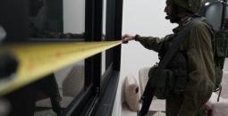 أخذ قياسات منزل فلسطيني في الضفة الغربية - أرشيفية