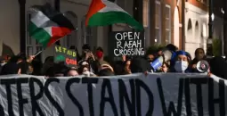 مسيرات تضامن مع فلسطين