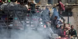 معاناة الغزيين