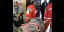 صورة لشهيدة من مجزرة خيام النازحين بخانيونس