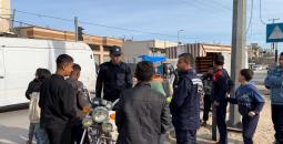 انتشار عناصر شرطة غزة بعد وقف إطلاق النار