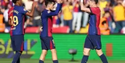 كم نقطة يحتاجها برشلونة لحسم لقب الدوري الإسباني؟