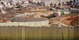 جدار عازل في بلدة سنجل