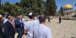 خلال مشاركة إيتمار بن غفير في اقتحام الأقصى اليوم.jpg