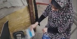 نساء فلسطينيات يواجهن ظروفاً قاسية في خيام النزوح