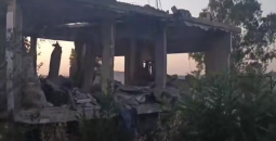 قصف منزل في لبنان