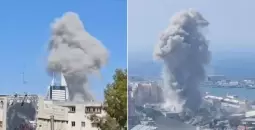 قصف قرب ميناء حيفا.webp