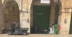 إغلاق أبوب المسجد الأقصى