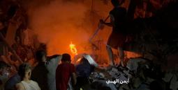 قصف منزل ال جودة