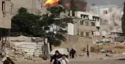 قصف منازل في غزة.webp
