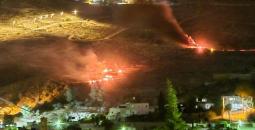حريق صوريف