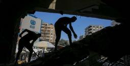 مباني للأونروا دمرها الاحتلال في غزة.jpg