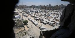 خيام متكدسة للنازحين بغزة في ظل حرارة الصيف (1).jpeg