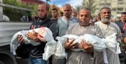 تشييع أطفال شهداء في قطاع غزة