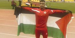 استشهاد العداء الفلسطيني الدولي علام العمور