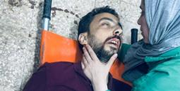 أم تودع نجلها الصحفي