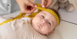 قياس رأس الطفل