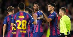 قبل الكلاسيكو .. فوز كبير لبرشلونة في دوري الأبطال