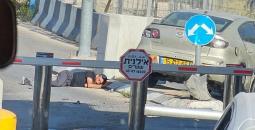 صابة شاب على حاجز شمال القدس