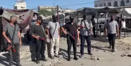 عناصر وزارة الداخلية في غزة