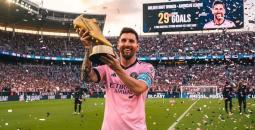 ميسي يتوج بجائزة الحذاء الذهبي في الدوري الأمريكي