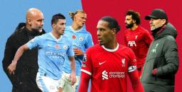 تشكيلة مانشستر سيتي وليفربول في قمة الدوري الإنجليزي