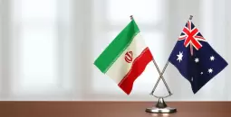 علما أستراليا وإيران.webp