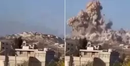 نسف سابق لمنازل في جنوب لبنان.webp