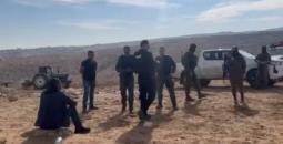 مستوطنون في منطقة حوارة بيطا