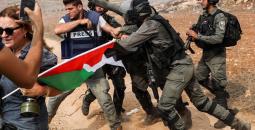 الاعتداءات على الصحفيين في الضفة الغربية.jpg