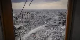 غزة.
