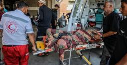 نقل شهداء وإصابات في غزة