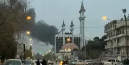 قصف في حلب قرة مسجد عبد الرحمن.webp