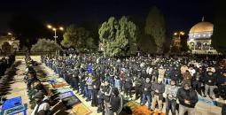 التراويح في الأقصى