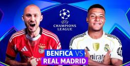 تشكيلة ريال مدريد ضد بنفيكا في ملحق دوري أبطال أوروبا