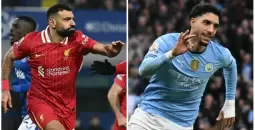 تشكيلة ليفربول ومانشستر سيتي في الدوري الإنجليزي