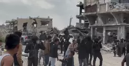 كمين للميليشيات المسلحة بغزة