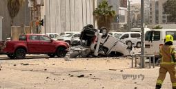 أضرار كبيرة في تل أبيب بفعل سقوط الصواريخ الأخيرة