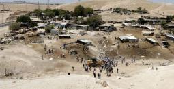 تهجير الخان الأحمر في القدس