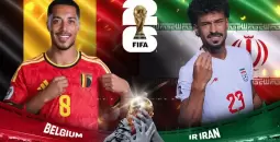 بث مباشر بلجيكا ضد إيران في كأس العالم 2026