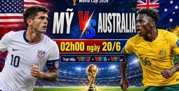 بث مباشر مباراة أمريكا وأستراليا في كأس العالم