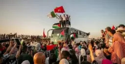 قافلة برية