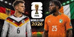 بث مباشر ألمانيا ضد كوت ديفوار في كأس العالم 2026