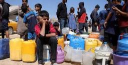 أزمة مياه خانقة بغزة