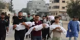 تشييع شهداء أطفال في غزة.webp